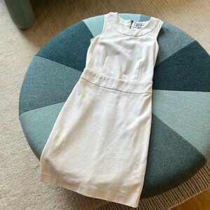 DKNY white sleeveless dress, size 0